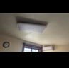 灵翔之光  LED客厅灯 吸顶灯 卧室灯 灯具照明 方灯 客卧套餐组合 90*60cm白光96W（23-30平） 银色边框 实拍图