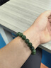 印象眸和田玉手串碧玉手串圆珠和田玉手链单圈转运珠男款礼物 圆珠12mm*17颗 实拍图