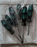 绿林（GREENER）螺丝刀套装6件大师系列十一字强磁性家用6*100mm、5*75mm、3*75mm 实拍图