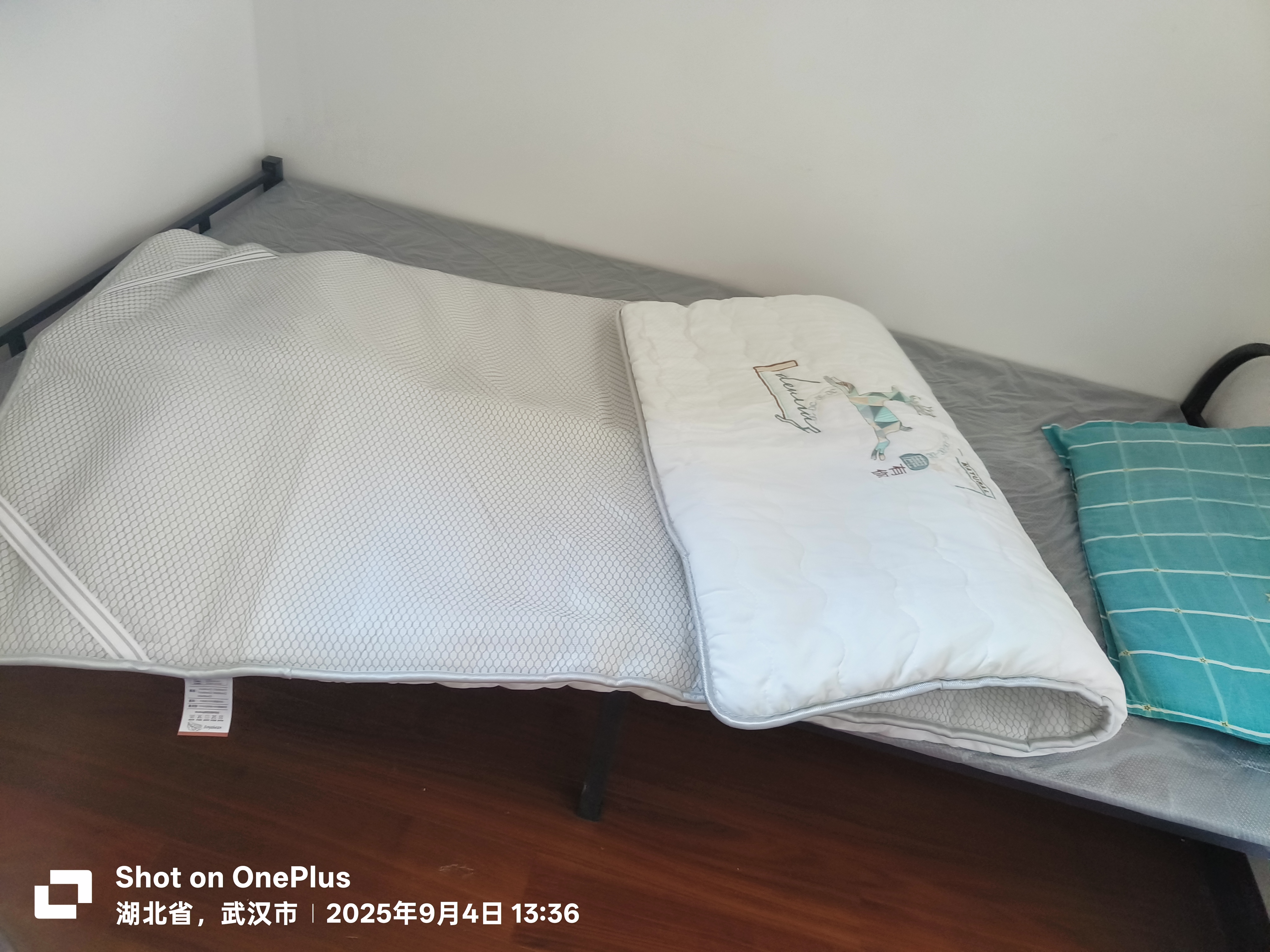 麦瑞迪折叠床单人双人床沙发床折叠椅行军床办公室午睡床午休陪护单人床 100CM款-加固款 实拍图