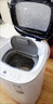 智洁小黄鸭婴儿迷你洗衣机3.5kG高温煮洗全自动洗衣机宝宝小型儿童带智能烘干杀菌除螨洗烘一体机家用 3.5KG炫白+全国联保+蓝光洗涤+洗脱一体 实拍图