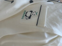 嫚熙（EMXEE）嫚熙春夏薄款纯棉月子服孕妇哺乳睡衣产后产妇家居服 奶昔黄-熊猫款两件套-带哺乳口 L【合适120-145斤 Supima棉】 实拍图