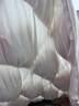 无印良品100%白鹅羽毛绒丝被子秋冬被约5斤【填充1600g】150*200cm扭花白 实拍图