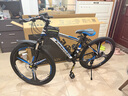 金武端自行车成人山地车公路赛车单车骑行变速超轻越野中学生初中青少年 旗舰版-三刀轮-黑蓝色 26寸24速 实拍图