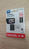 闪迪（SanDisk）128GB TF(MicroSD)内存卡 4K极速金卡A2 V30 U3行车记录仪 运动相机无人机 监控存储卡 读190MB/s 实拍图