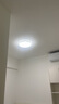 欧普（OPPLE）led吸顶灯具儿童房间现代简约圆形阳台卧室灯高显色三防一体快装 呵护光【白光】36W/2800lm直径40cm 实拍图