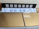 小鸭牌洗衣机半自动双桶双缸家用大容量小型租房宿舍波轮脱水甩干两用双杠省电老式强动力易操作以旧换新 23.5公斤【洗15+脱8.5不锈钢内桶玻璃面板】 实拍图