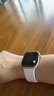 Apple/苹果 Watch Series 10智能手表蜂窝款46毫米玫瑰金色铝金属表壳淡桃粉色运动型表带S/M MWYM3CH/B 实拍图