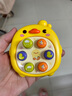 班迪萌（BANDIMENG）婴儿玩具0-1岁游戏桌多面体打地鼠按按乐掌上游戏机儿童生日礼物 萌鸭打地鼠按按乐[送挂绳] 实拍图