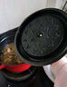 苏泊尔SUPOR 珐琅锅汤锅22cm铸铁锅炖锅酒红ET22MF01-R  实拍图