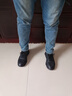 森馬男鞋2025秋季新款休闲百搭老爹鞋男士跑步运动鞋子青少年轻便软底 黑金单鞋 44 实拍图
