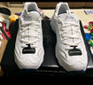 斯凯奇（Skechers）女鞋小白熊女士休闲鞋子厚底增高百搭运动软底老爹鞋女99999863 白色/海军蓝色/WNV 39 实拍图