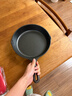 LODGE【美国进口】23CM铸铁煎锅不易粘无涂层牛排煎锅生铁锅L6SK3 实拍图