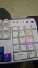 红龙（REDRAGON）KS104三模机械键盘 无线键盘 全键热插拔gasket结构RGB背光104键游戏办公键盘 白蓝-火红轴 实拍图