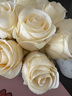 京东鲜花手捧玫瑰花束12支仿真花家居装饰摄影道具玫瑰花假花订婚餐桌摆件 实拍图