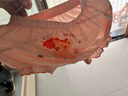 贝瑞加（Babyprints）宝宝内裤4条装女童平角短裤小女孩纯棉面包裤柔软打底裤 蝴蝶结90 实拍图
