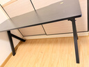 蔓斯菲尔（MSFE）电脑桌台式电竞桌双人书桌ENF实木生态板办公学习可夹机械臂桌子 实拍图