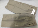 【纯棉耐穿】夏季男士七分裤爸爸短裤宽松休闲中裤薄大裤衩秋季 3688卡其色 4XL [165斤-190斤] 实拍图