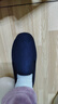 老美华冬季男款棉鞋老北京布鞋加棉加厚保暖中老年人鞋靴 蓝色 39 实拍图