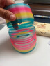 TaTanice魔力彩虹圈玩具儿童专业弹力拉环弹簧圈2个怀旧玩具开学生日礼物 实拍图