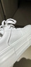 达芙妮官方小白鞋女2025年秋冬爆款女鞋透气百搭运动休闲女鞋厚底板鞋女 白色【四季款 跟高5.5cm】 36 实拍图