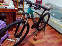 喜德盛山地自行车英雄600油压碟刹X6铝合金车架27.5轮径27速变速 暗夜群青15.5寸身高155-170) 实拍图