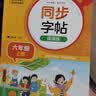 小学语文字帖课课练 六年级上册 配合语文教材课本使用 规范书写习惯 夯实语文基础 字形规范 易学易练 一课一练 彩色印刷 大字 宽行距 开学季 实拍图