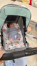 希诺贝贝婴儿推车可坐可躺婴儿车轻便折叠新生儿减震高景观双向儿童宝宝车 豪华版【绅士灰】双向+一键收 实拍图