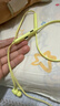 beats Flex 蓝牙无线 入耳式手机耳机【双11】 颈挂式耳机 带麦可通话 柚子黄 实拍图