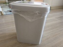 佳帮手 脚踏垃圾桶带盖家用卫生间厨房垃圾桶大号脚踩客厅厕所分类桶篓 【包邮】【脚踩+手按】双开盖 - 7.3L 实拍图