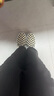 VANS范斯官方 Asher黑白棋盘格夏日一脚蹬女鞋帆布鞋 黑色黑白棋盘格(女款) 37 实拍图