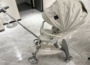 宝宝好V16遛娃神器宝宝好婴儿车轻便折叠可坐可平躺双向高景观溜娃神器 V16PLUS明星灰丨皮蓬丨晒单+礼包 实拍图