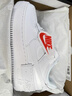 耐克NIKE板鞋女空军一号AF1 AIR FORCE 1运动鞋DD8959-100白35.5 实拍图