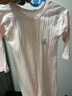 贝瑞加（Babyprints）宝宝连体衣纯棉婴儿夏季衣服儿童家居睡衣薄款爬服A类柔软 粉90 实拍图