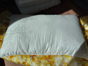 钱皇芯芯相印枕芯100%桑蚕丝 全棉面料蚕丝净重2斤  48*75cm 单只 实拍图