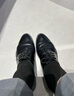 百丽男鞋商务正装皮鞋休闲增高软底真皮鞋10503AM0 黑色-内增高 41 实拍图