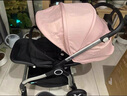 朗纳铂（land leopard）老虎Pro婴儿推车婴儿车轻便折叠双向超大轮避震儿童BB伞车 小猪粉【银】 实拍图