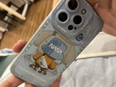 奶小鸭 适用苹果14pro手机壳 iphone14pro保护套镜头全包硅胶防摔超薄创意卡通简约软壳男女款 远峰蓝 实拍图