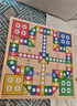 小顽豆大号富翁桌面游戏棋盘6飞行棋地毯8儿童地产桌游大亨棋类益智玩具 实拍图