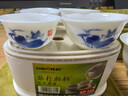 金灶（KAMJOVE） 便携旅行功夫茶具套装 户外泡茶套装青花瓷盖碗便携式茶具KP-123 一壶四杯 实拍图