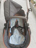 HEGERBABY高端婴儿车0-3岁用折叠可坐可躺带减震新生儿宝宝高景观婴儿车 浅灰【新升级顶配款】 实拍图