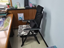 自力（ZILI）折叠办公椅家用电脑椅游戏电竞椅可躺靠背椅子人体工学午休拉脚椅 黑色网布电脑椅 拉脚款 实拍图