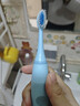 葆氏儿童电动牙刷3-6-12岁-15岁声波震动充电式牙刷机身*1+刷头*3蓝色 实拍图