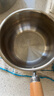 双枪316L不锈钢小奶锅辅食锅汤锅泡面蒸锅燃气电磁炉16cm带盖 实拍图