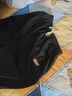 京峋休闲裤子男秋冬季潮流束脚工装裤冬天加绒男生宽松九分运动卫长裤 黑色+黑色（常规款） 5XL 【建议体重180-210斤左右】 实拍图