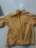 优衣库童装男童女童摇粒绒拉链茄克长袖外套夹克秋冬新款478141 46 鹅黄色 140 实拍图