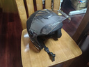 凤凰（Phoenix）新国标A类3C认证电动车摩托车头盔双镜片防雾防风保暖哑黑 男女四季通用电瓶车3/4半盔冬季安全帽 实拍图