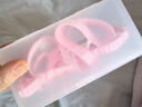 特步（XTEP）儿童泳镜防雾防水游泳镜高清大框男女童泳镜泳帽套装专业游泳装备 甜美粉+舒适PU泳帽 实拍图