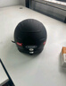 野马（YEMA）摩托车头盔电动车3c认证夏季大码国标半盔男女电瓶踏板车安全帽 亚黑原创【茶长镜】 4XXXL 实拍图