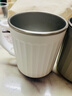 洁比世304不锈钢漱口杯情侣高颜值刷牙杯牙刷杯牙缸洗漱口杯灰色单个装 实拍图